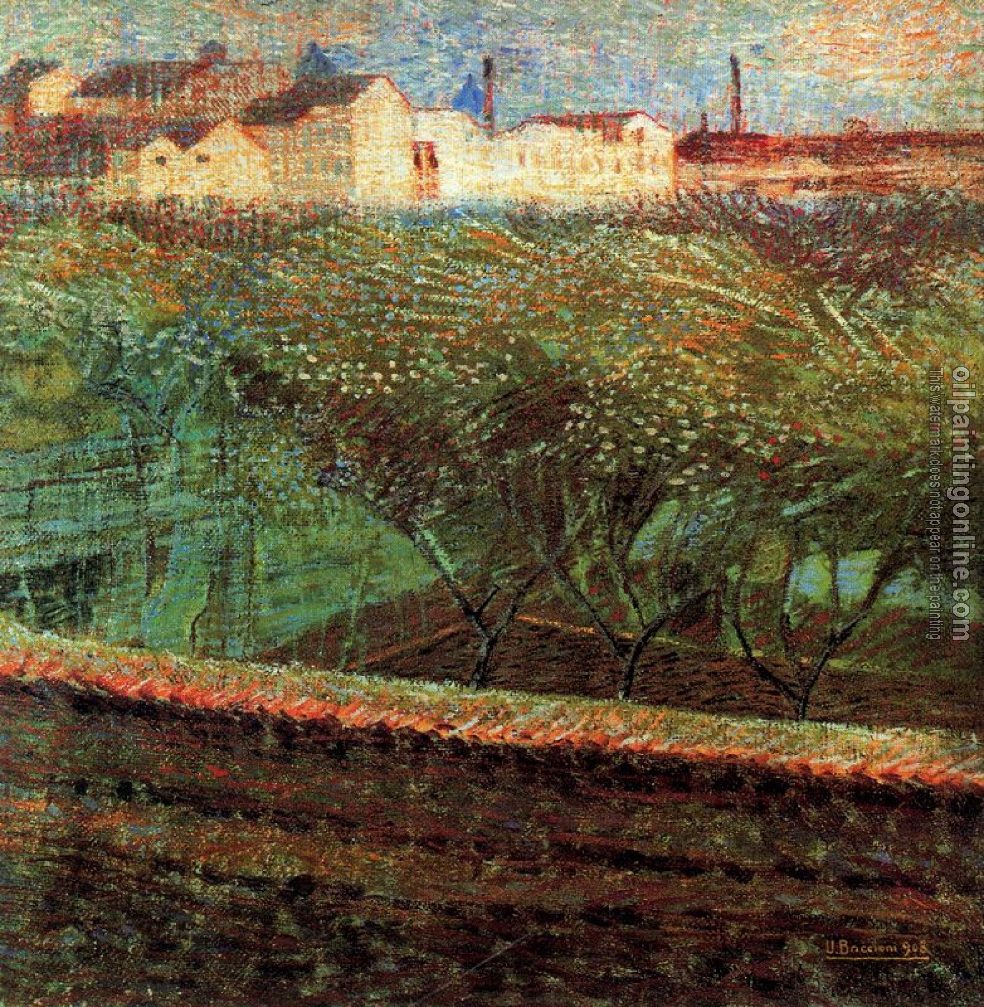 Umberto Boccioni - April Evening II